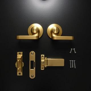 Pre-boxed bedroom pack with lever, rose and screws