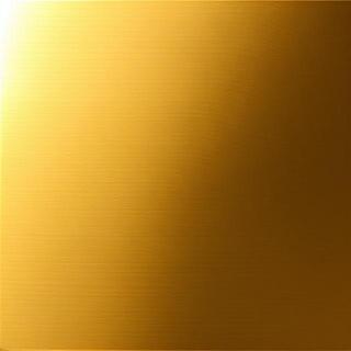 Polished brass mirror sheen