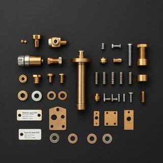 Spindle and screw kit options laid out