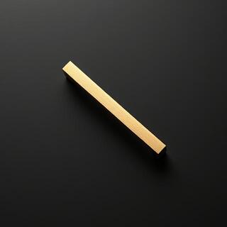 Brushed cabinet pull with soft edges