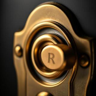 Round rose, concealed fixing