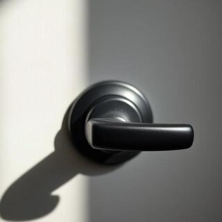 Black lever in daylight