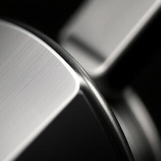 Macro of lever edge with soft radius