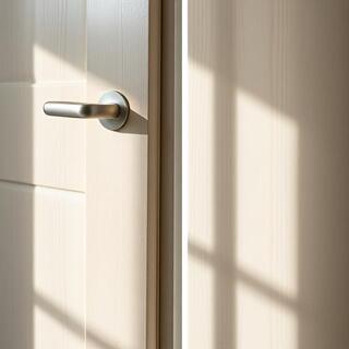 Nickel lever with birch plywood