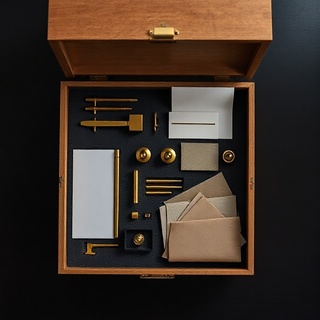 Finish samples kit — brass, black, nickel