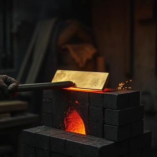 Cold lever blank before forging