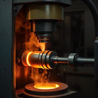 Pressed lever after forging