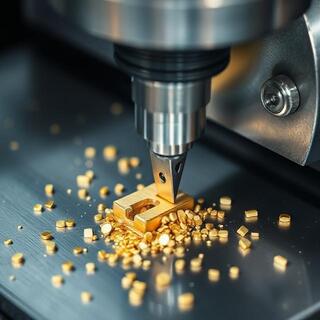 CNC machining lever blanks