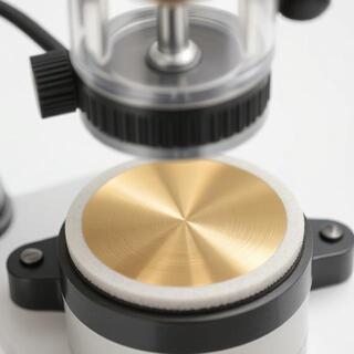 Abrasion rig on brushed sample