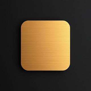 Brushed brass swatch macro
