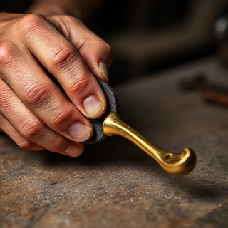 Hand finishing and brushing